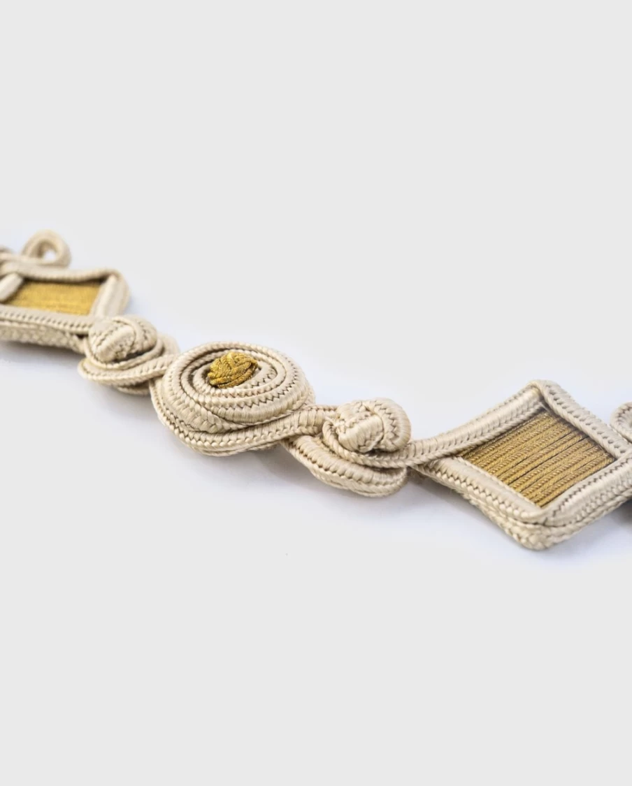 Anne Fontaine Rosalba Belt in Natural - Elegant Women's Leather Accessory