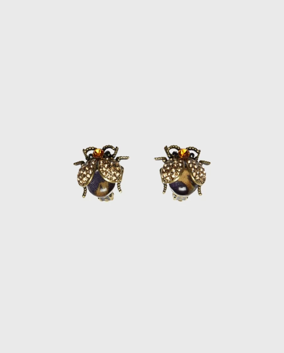 Anne Fontaine Genna Elegant Pearl Drop Earrings for Women - Luxury Gold Hoop Dangle Earrings