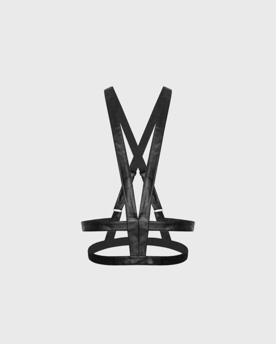 Anne Fontaine Enya Leather Dog Harness – Premium Pet Accessories for Small & Medium Breeds