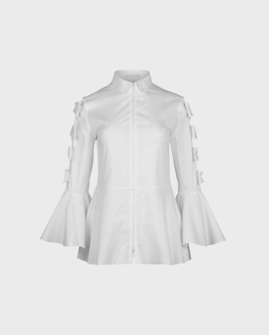 Anne Fontaine White Peintre Shirt - Classic Women's Top