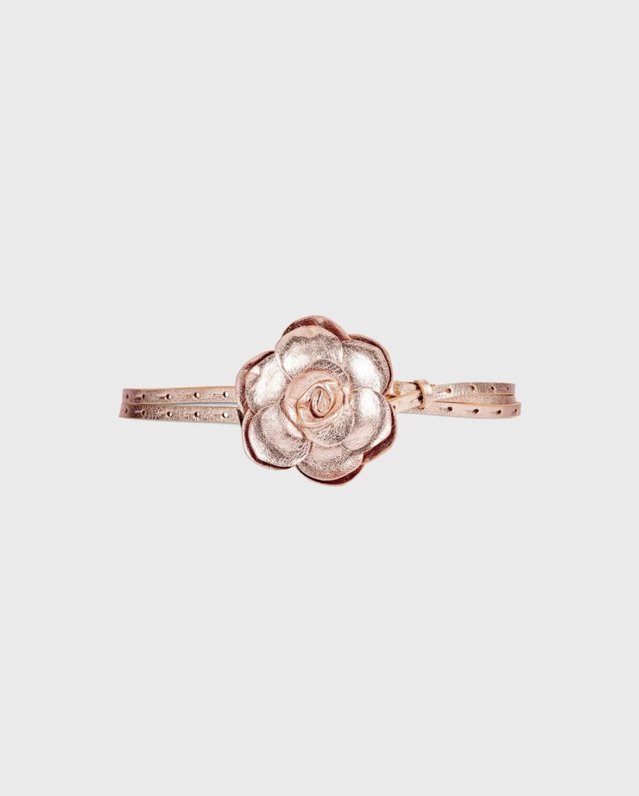 Anne Fontaine Tilana Leather Belt for Women - Elegant Designer Waistband