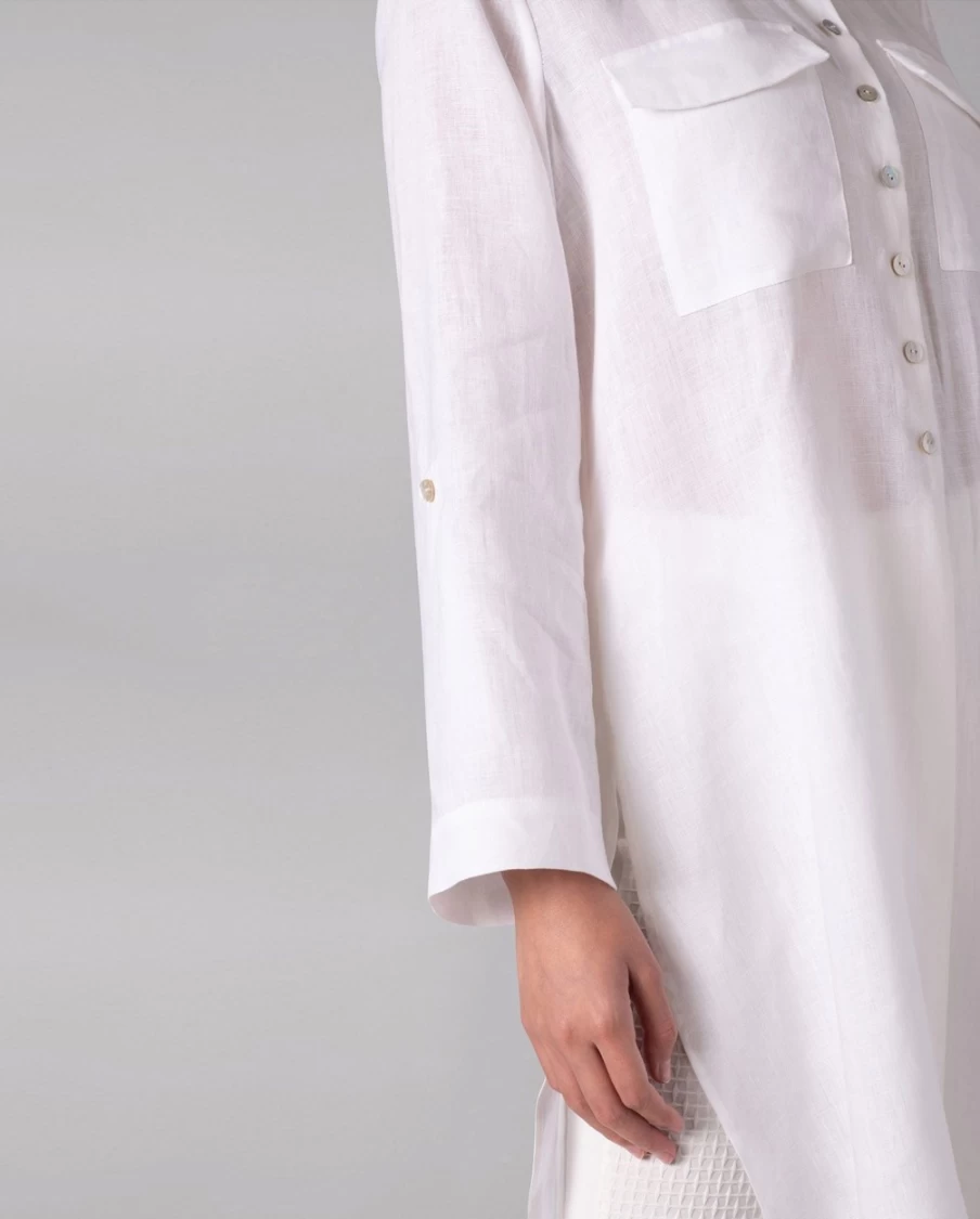 Anne Fontaine White Comete Shirt - Elegant Women's Blouse
