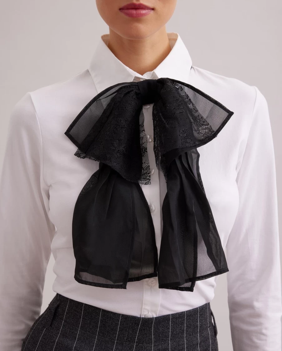 Anne Fontaine Linatra Collar Elegant Women's Fashion Detachable Collar Accessory