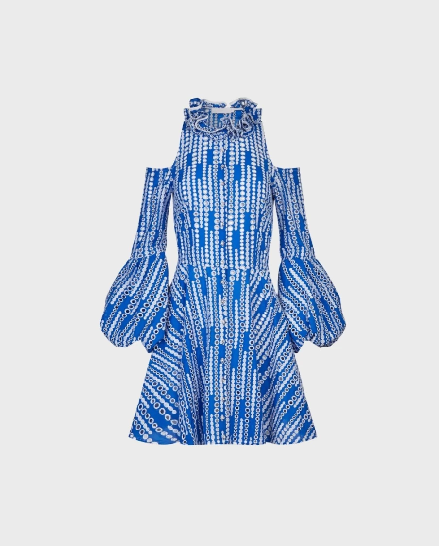 Anne Fontaine Denim Printemps Dress - Spring Blue Casual Wear