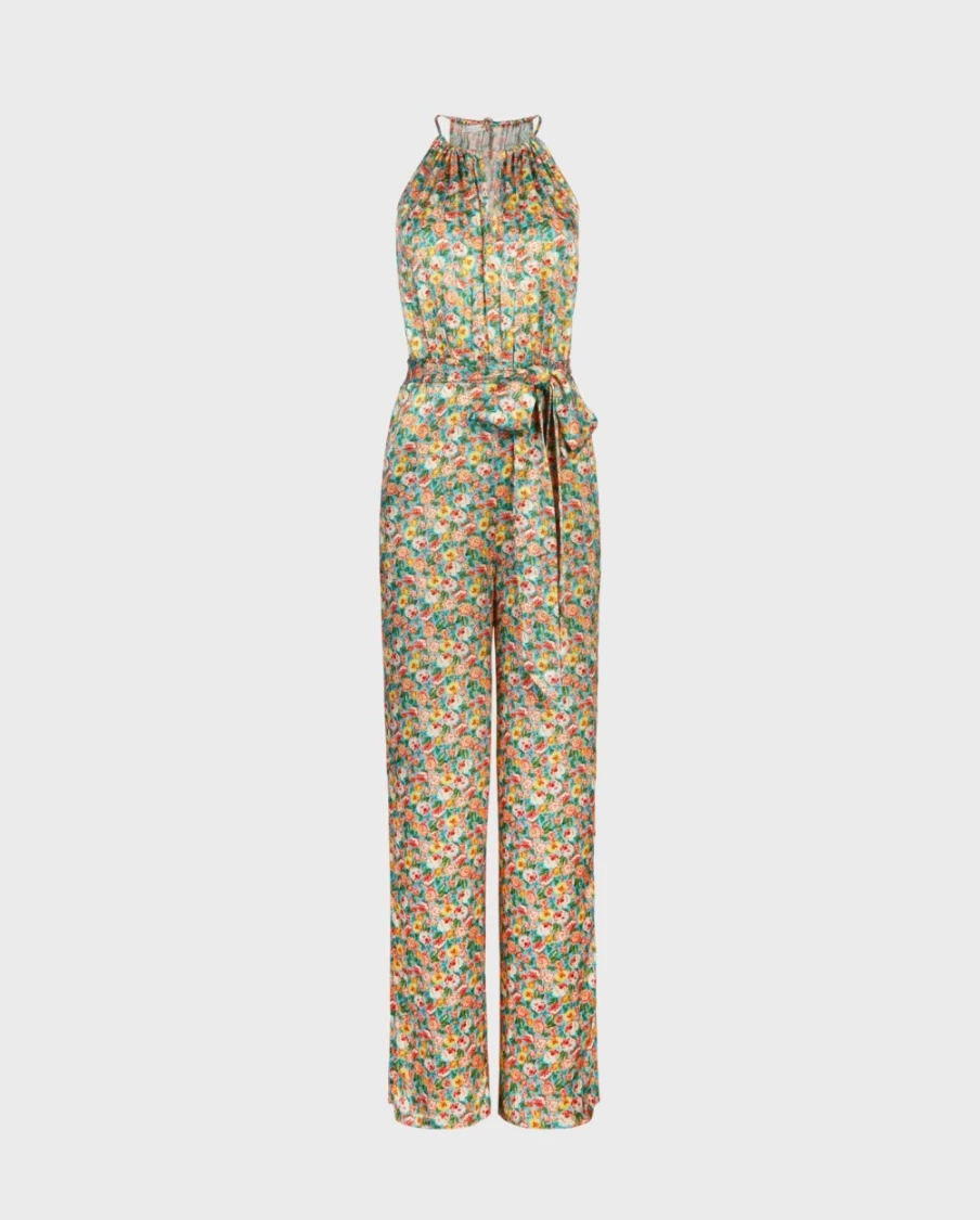 Anne Fontaine Orange Tropezien Jumpsuit - Women's Fashion Jumpsuit