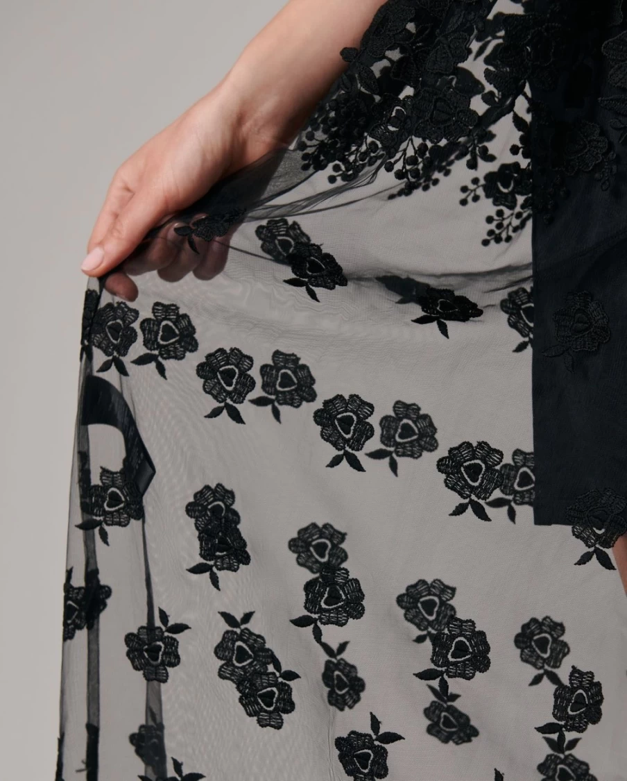 Anne Fontaine Black Paradis Skirt - Elegant Women's Fashion Skirt