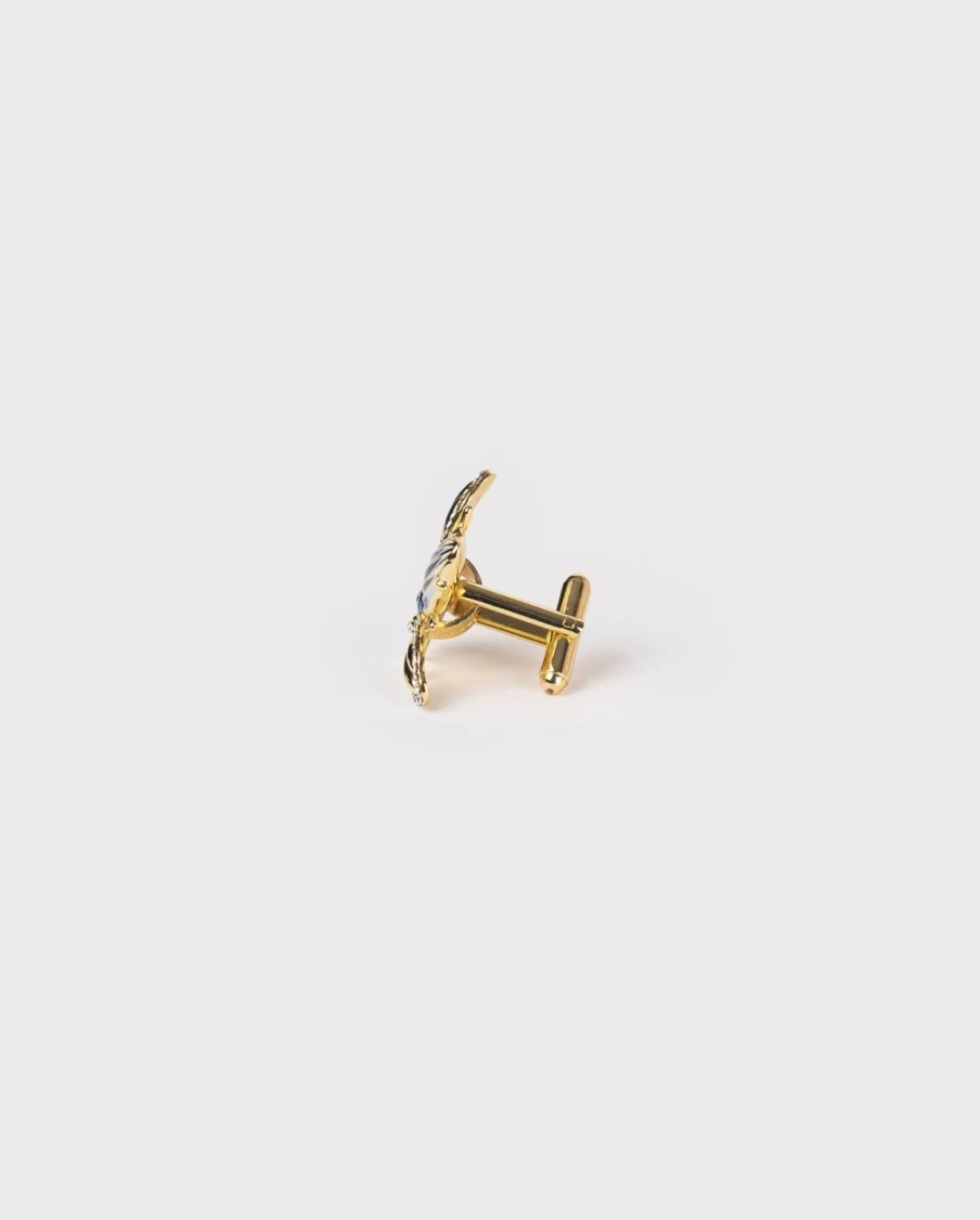 Anne Fontaine Albin Silver Cufflinks for Men - Elegant French Designer Accessories