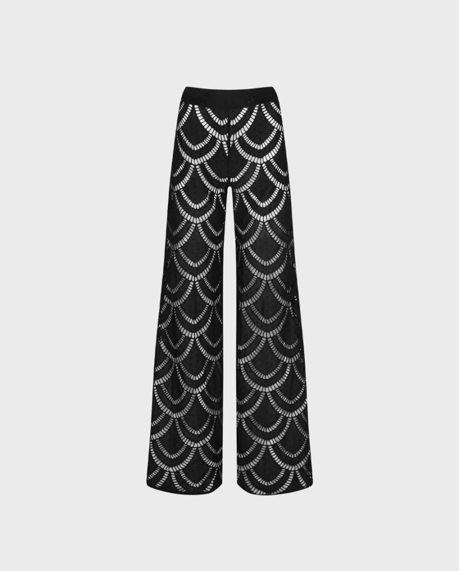 Anne Fontaine Black Pagomari Pant - Elegant Women's Trousers
