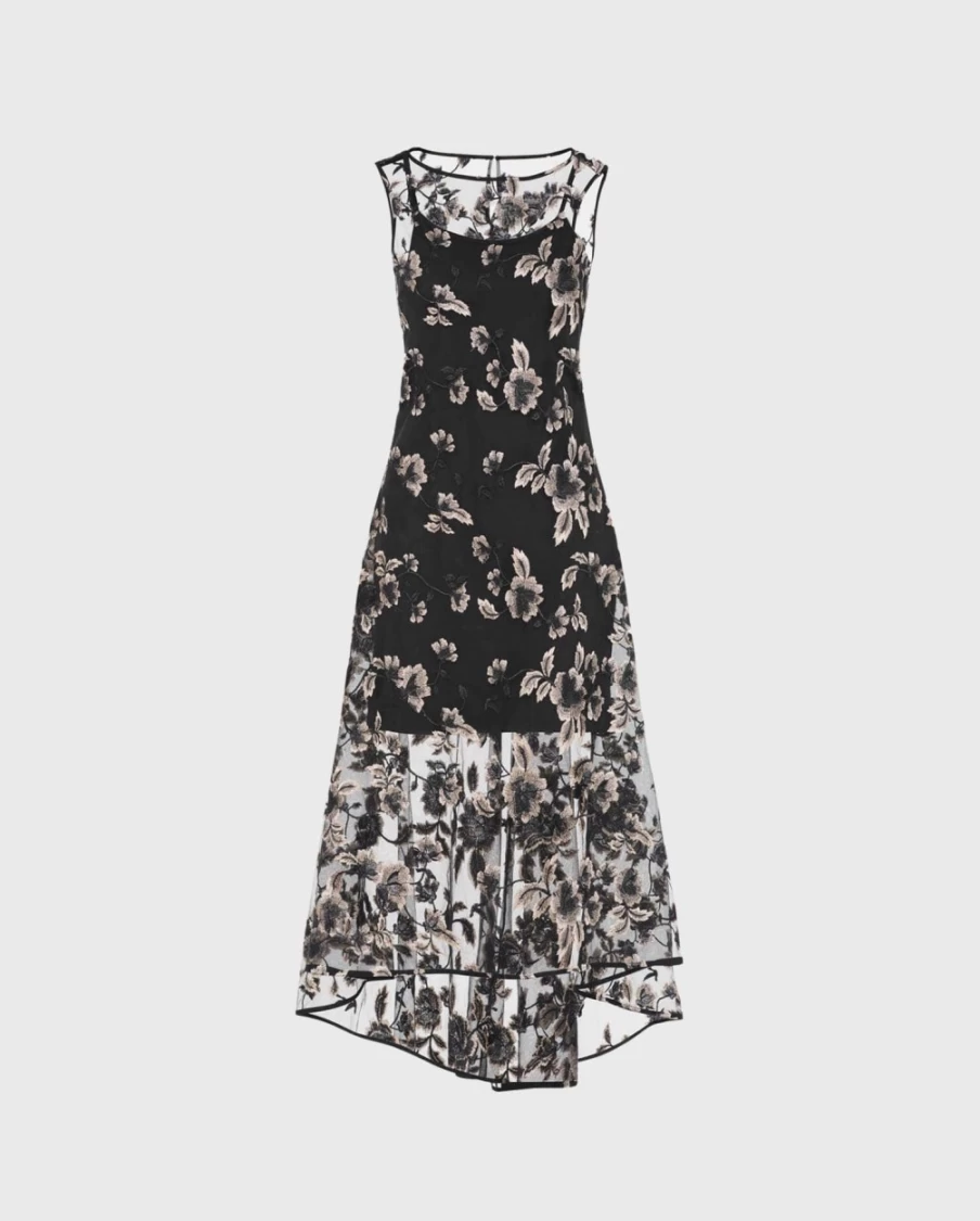 Anne Fontaine Sophina Black Dress - Elegant Women's Formal Wear