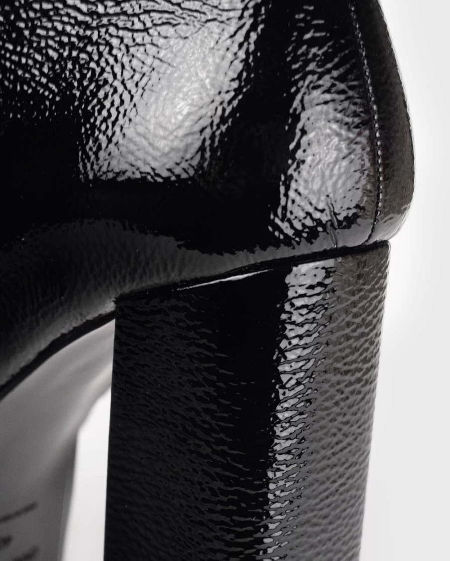 Anne Fontaine Black Aden Boots Women's Elegant Leather Ankle Boots