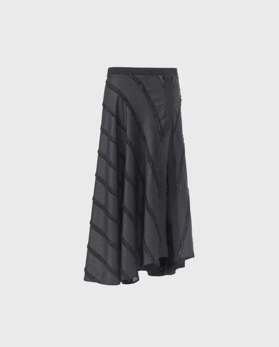 Anne Fontaine Black Locustel Skirt - Elegant Women's Fashion