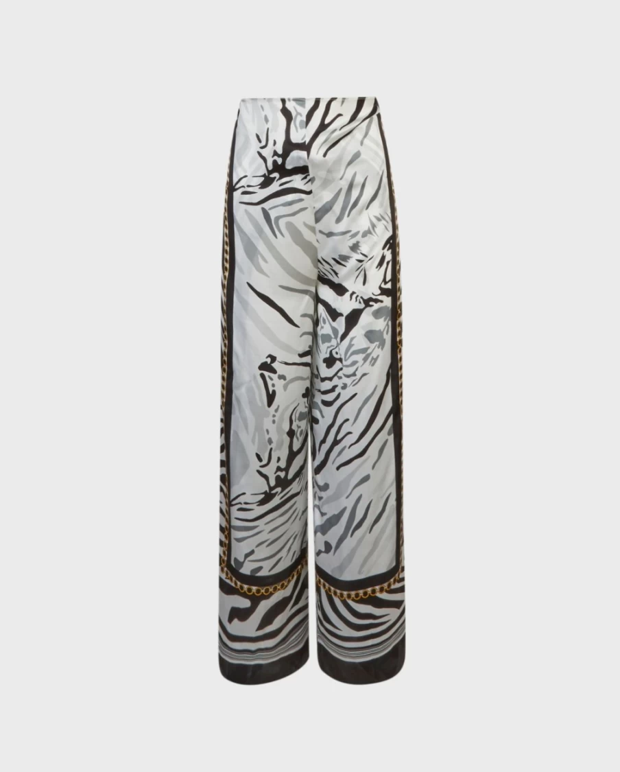 Anne Fontaine Black OC Pant - Women's High-Waisted Tailored Trousers
