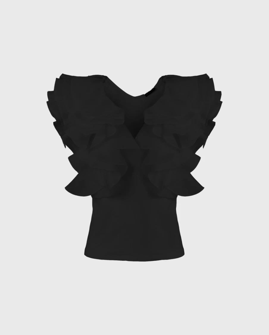 Anne Fontaine Black Natalena Blouse for Women - Elegant Silk Top