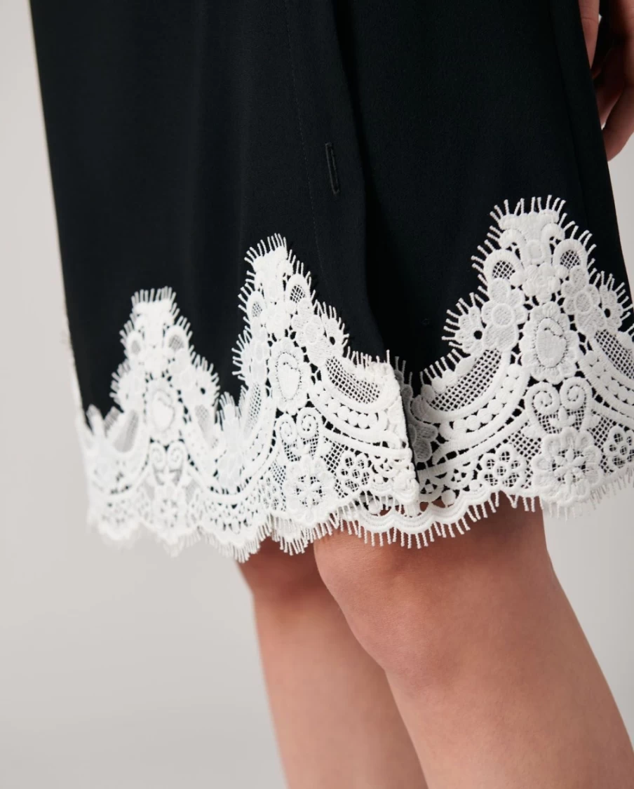 Anne Fontaine Ciana Black & White Dress