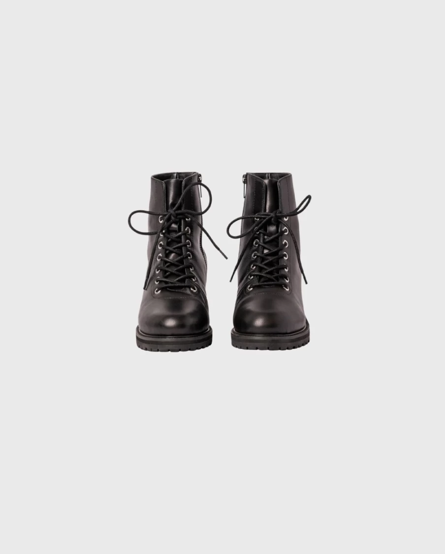 Anne Fontaine Black Nashville Boots for Women - Premium Leather Ankle Boots