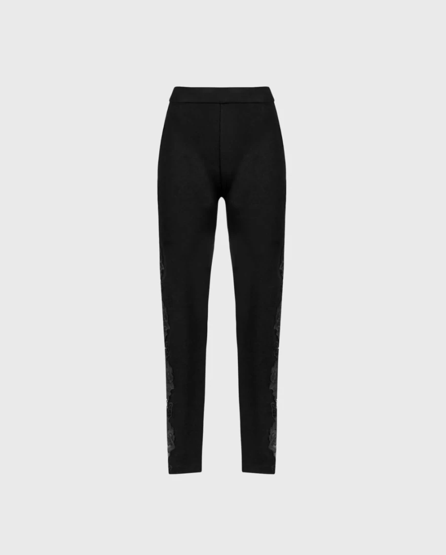 Anne Fontaine Black Vonya Pant - Elegant Women's Trousers