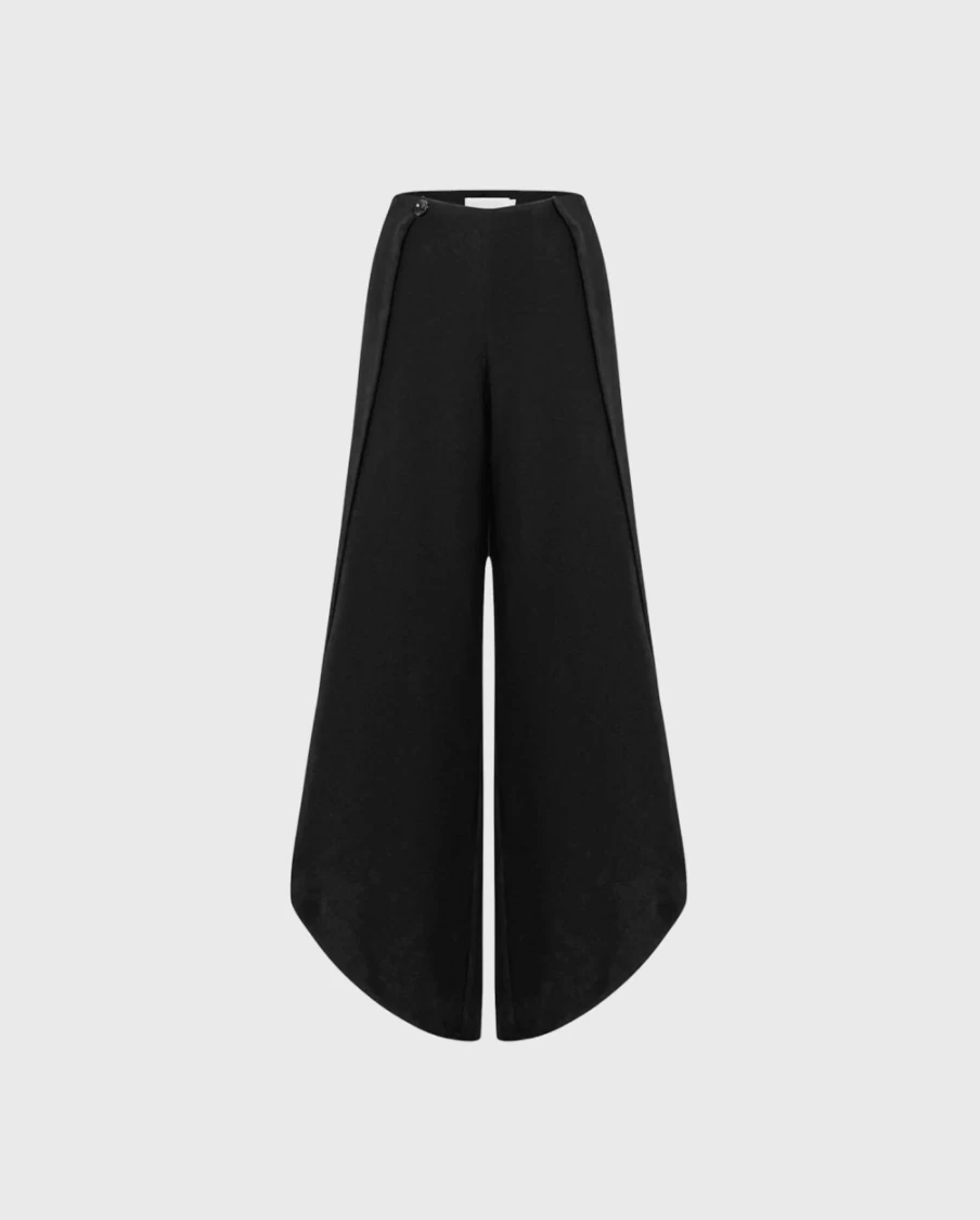Anne Fontaine Black Meldrey Pant - Elegant Women's Trousers