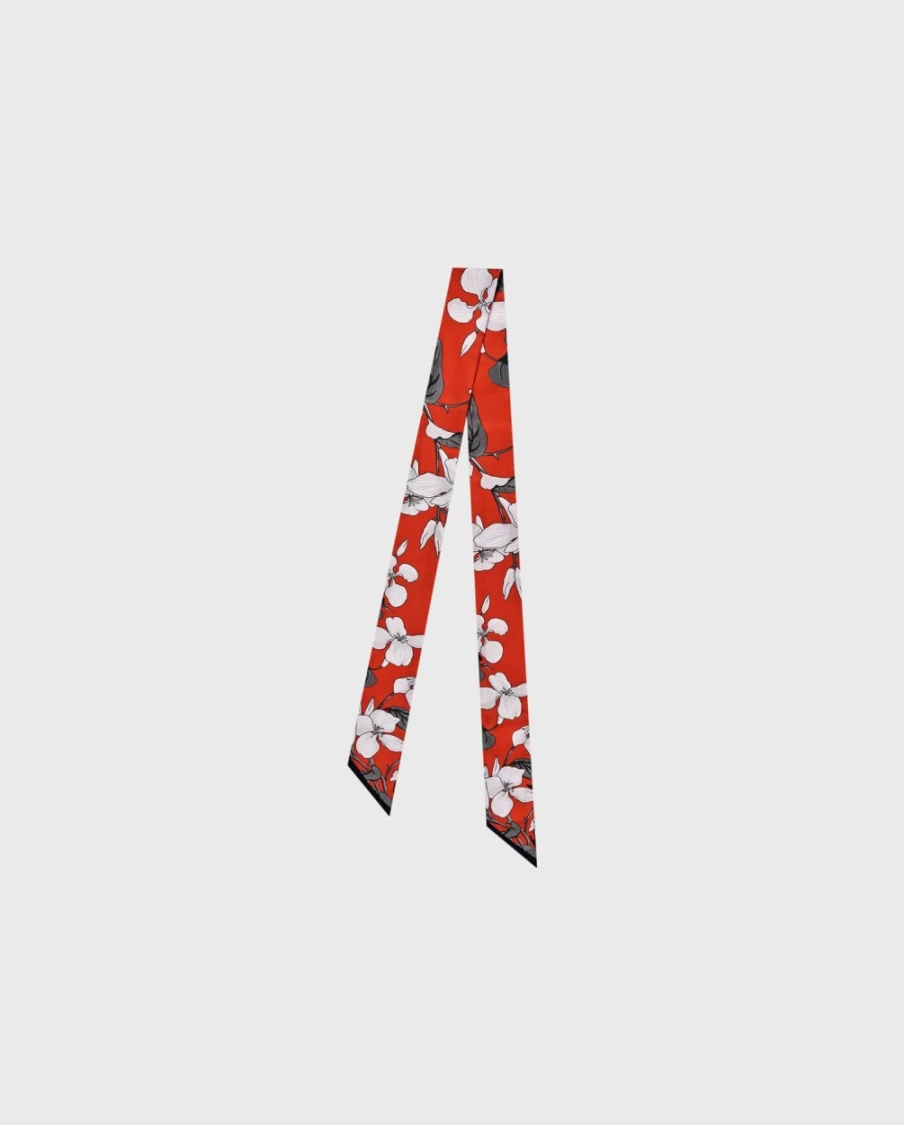 Anne Fontaine Silk Taylor Tie Scarf – Elegant Women's Fashion Accessory