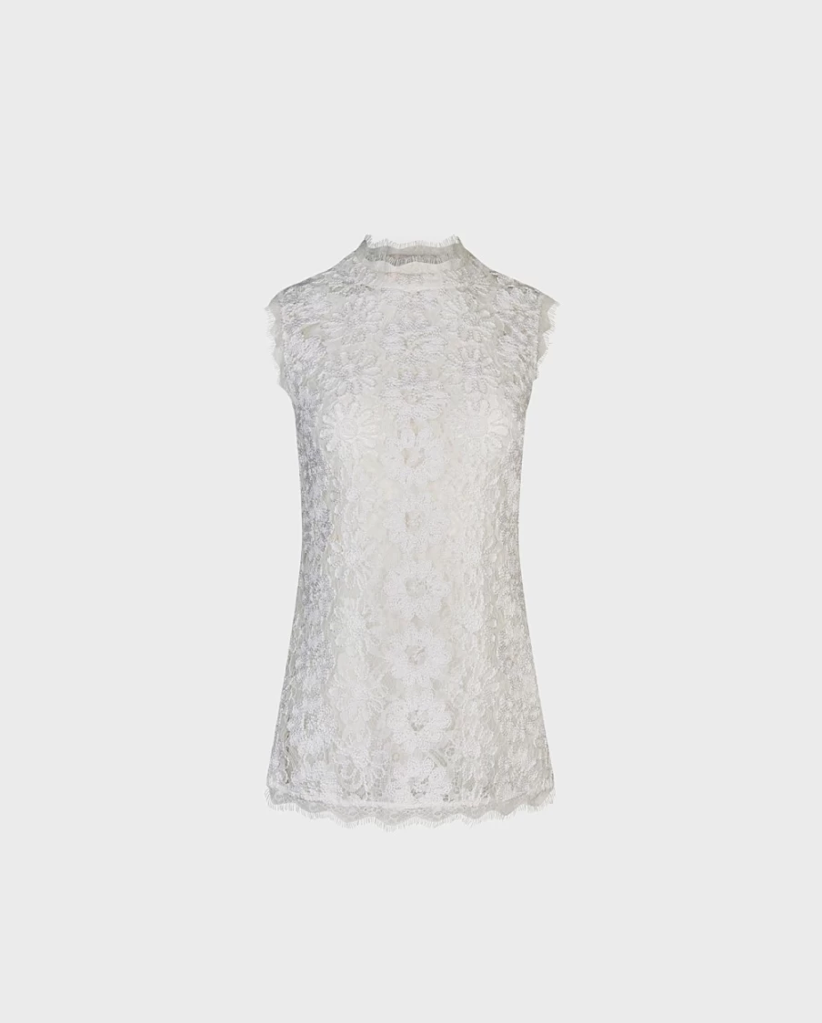 Anne Fontaine White Volina Blouse - Elegant Women's Top