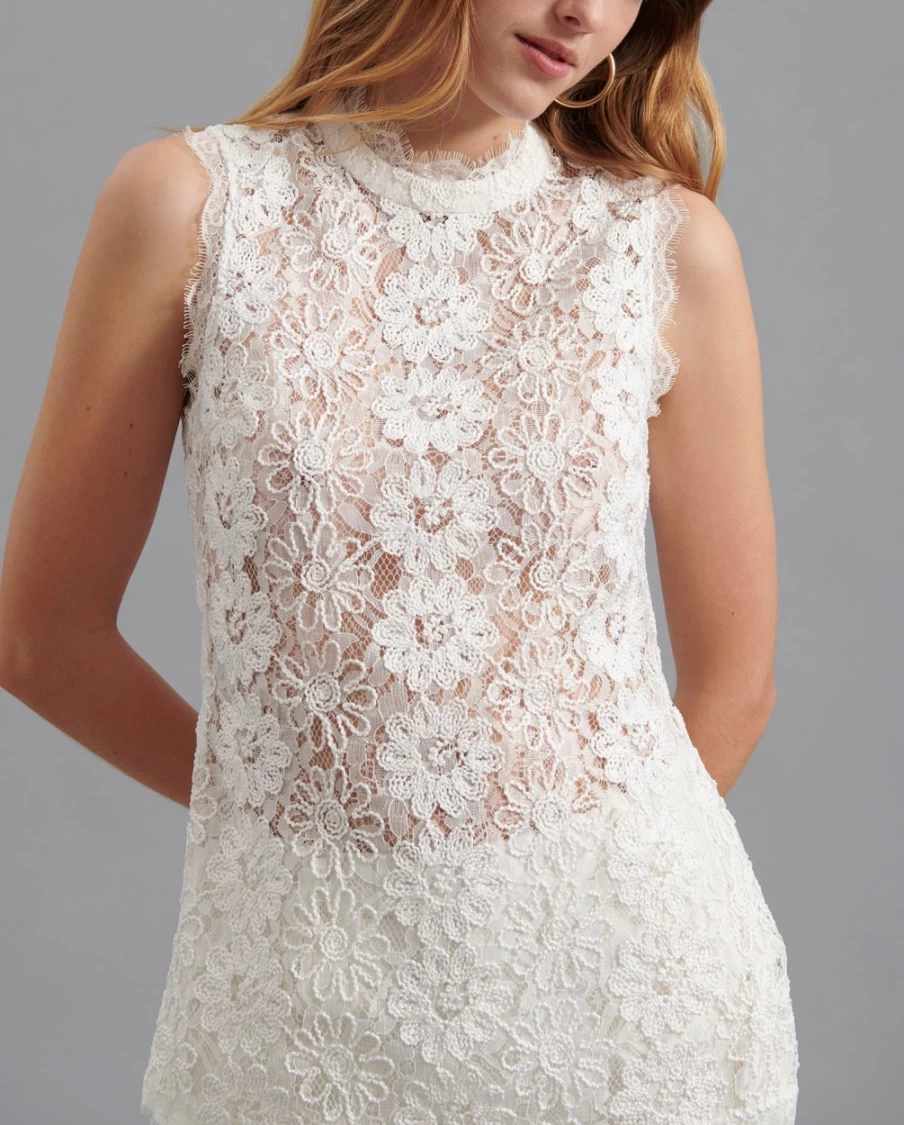 Anne Fontaine White Volina Blouse - Elegant Women's Top